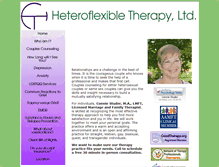 Tablet Screenshot of heteroflexibletherapy.com
